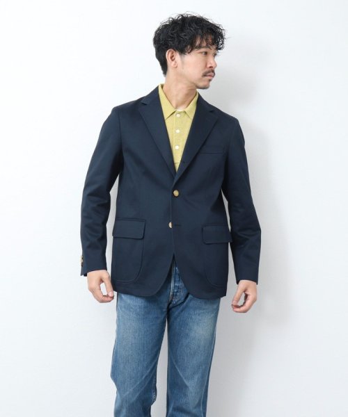 【D.C.WHITE/ディーシーホワイト】《ビジカジ対応》WEST POINT BLAZER ウエストポイントブレザー WHITE/ディーシーホワイト WHITE