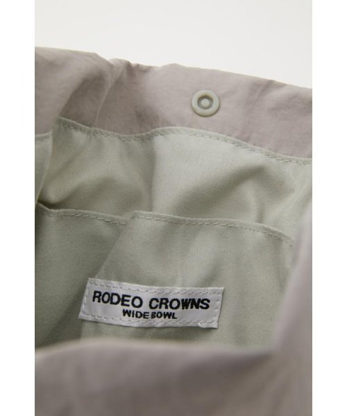 RODEO CROWNS WIDE BOWL(ロデオクラウンズワイドボウル)/ギャザーハンドバッグ/img17