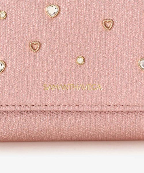 SAMANTHAVEGA(サマンサベガ)/■公式オンラインショップ＆一部店舗限定■ハートジュエリーフラッター折財布/img11