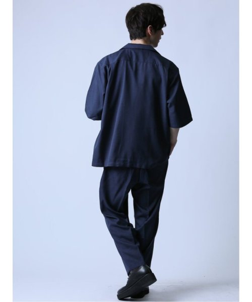 semanticdesign(セマンティックデザイン)/オープンカラー半袖シャツ&アンクルパンツ/img41