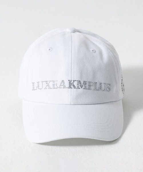 LUXEAKMPLUS(LUXEAKMPLUS)/LUXEAKMPLUS(リュクスエイケイエムプラス)ゴルフ ラインストーンロゴキャップ/img10
