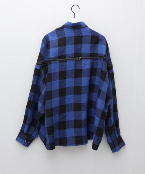 PULP(パルプ)/【FACETASM / ファセッタズム】BUFFALO CHECK ZIP SHIRT/img01