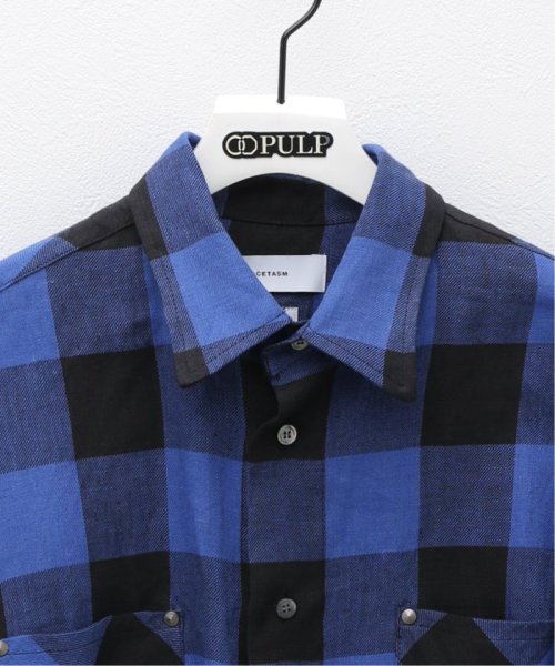 PULP(パルプ)/【FACETASM / ファセッタズム】BUFFALO CHECK ZIP SHIRT/img02