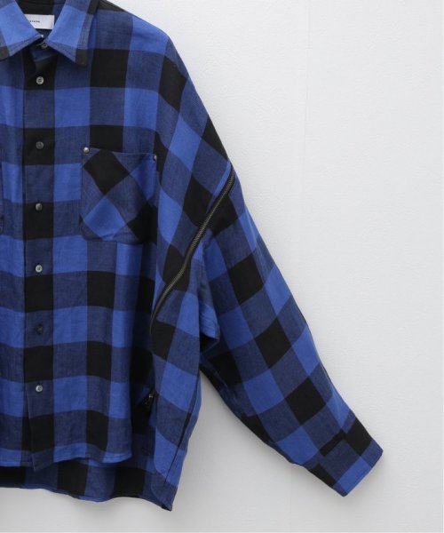 PULP(パルプ)/【FACETASM / ファセッタズム】BUFFALO CHECK ZIP SHIRT/img04