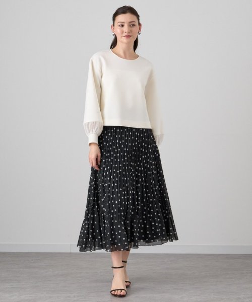 セール】ドットオーガンジープリーツ スカート(506039389) | アナイ  