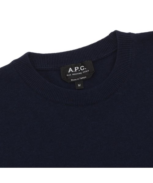 A.P.C.(アーペーセー)/アーペーセー ニット セーター ネイビー メンズ APC H23291 COEZJ IAK/img03