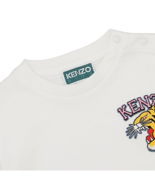KENZO(ケンゾー)/ケンゾー ベビー服 Tシャツ カットソー ベビー オフホワイト キッズ KENZO K60100 12P/img03