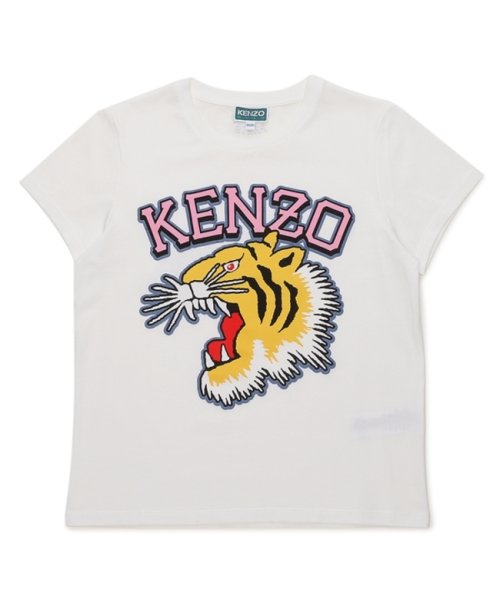 KENZO(ケンゾー)/ケンゾー 子供服 Tシャツ カットソー キッズ オフホワイト ガールズ KENZO K60264 12P/img05