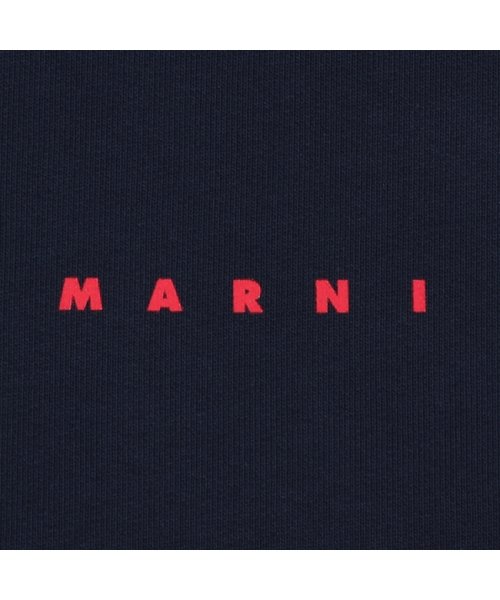 MARNI(マルニ)/マルニ スウェット オーガニックコットン ロゴ ネイビー メンズ MARNI FUMU0074P9 USCU87 LOB95/img06