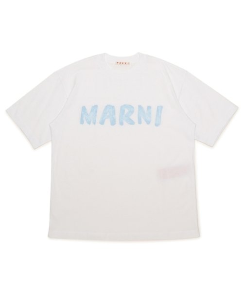 MARNI(マルニ)/マルニ Tシャツ カットソー クルーネック ロゴ ホワイト レディース MARNI THJET49EPH USCS11 L4W01/img05