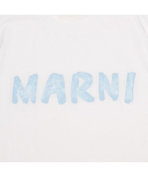 MARNI(マルニ)/マルニ Tシャツ カットソー クルーネック ロゴ ホワイト レディース MARNI THJET49EPH USCS11 L4W01/img06