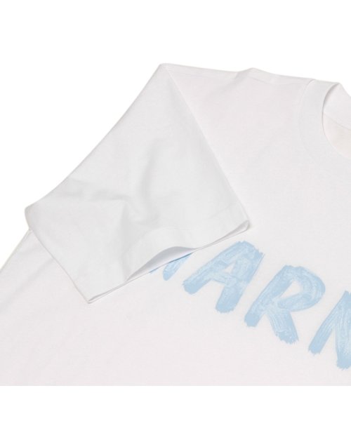 MARNI(マルニ)/マルニ Tシャツ カットソー クルーネック ロゴ ホワイト レディース MARNI THJET49EPH USCS11 L4W01/img07