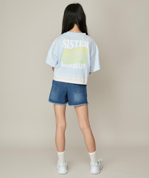 SISTER JENNI(シスタージェニィ)/チェーン付きショート丈Tシャツ/img06