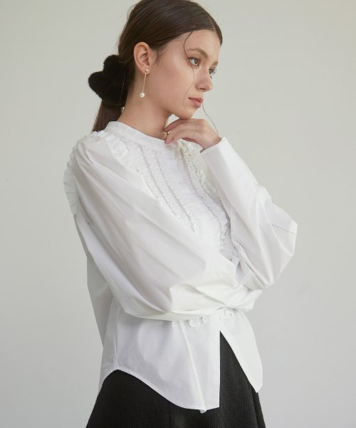 MIELI INVARIANT(ミエリ インヴァリアント)/Classical Frill Mode Blouse/img13