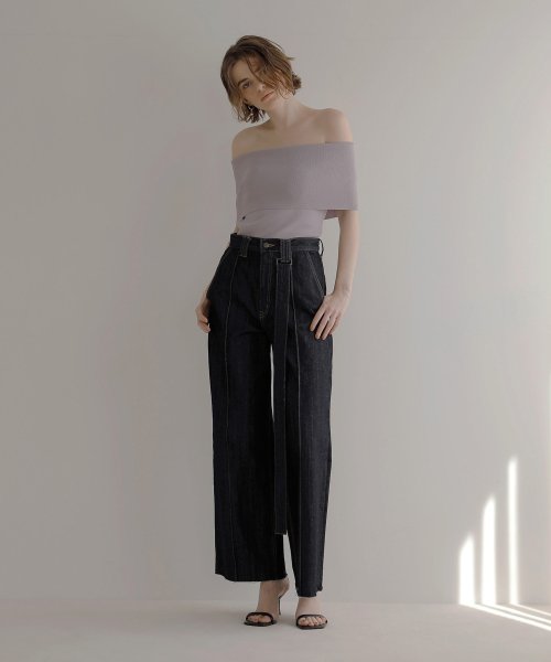 MIELI INVARIANT(ミエリ インヴァリアント)/Flatting Off Shoulder Top/img09