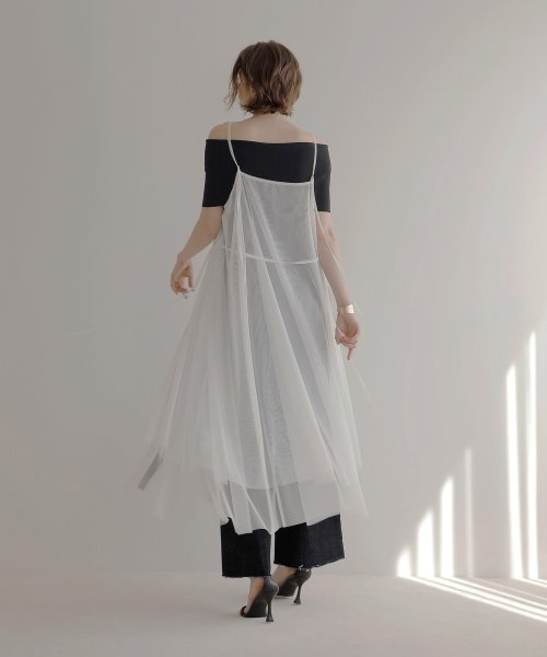 MIELI INVARIANT(ミエリ インヴァリアント)/Flatting Off Shoulder Top/img20