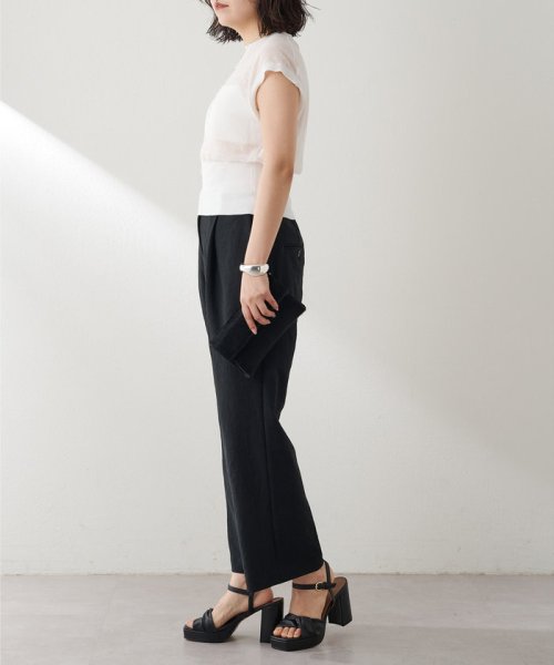 ストレッチブッチャーパンツ M～L｜着用サイズ