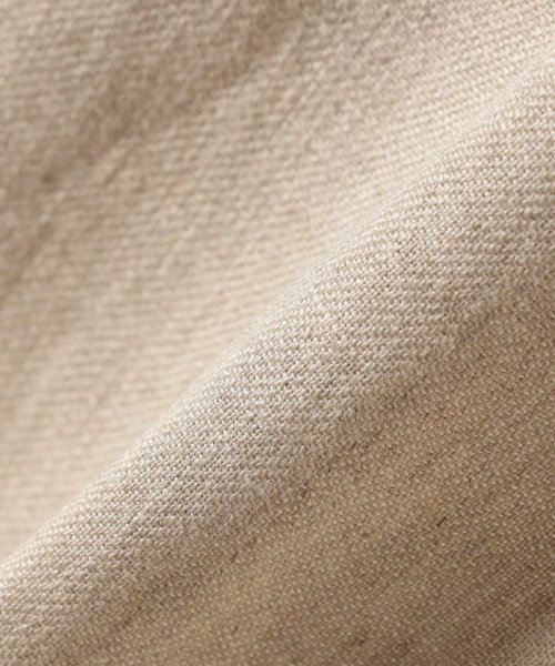 〈手洗い可能〉チェック / 無地 フリンジ ボクシー ジャケット 無地