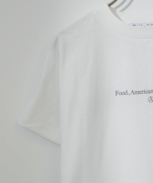 サロン　アダム　エ　ロペ(サロン　アダム　エ　ロペ)/【Americana for SALON】別注essentialロゴTシャツ【WEB限定カラー】/img24