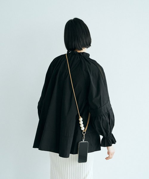 marjour(マージュール)/WOOD BALL SHOULDER STRAP/img05