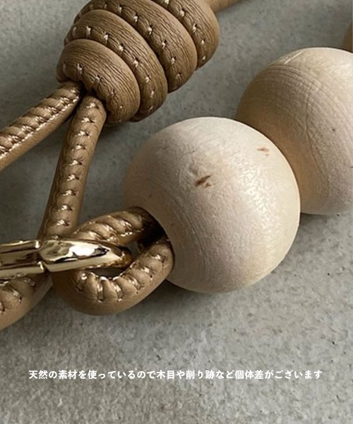 marjour(マージュール)/WOOD BALL HAND STRAP/img08