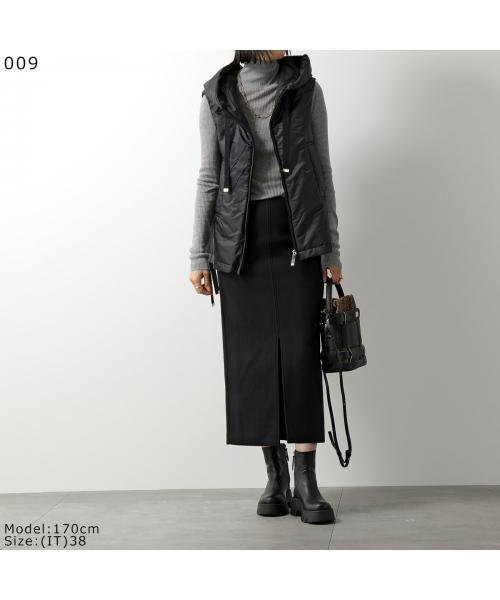 MAX MARA THE CUBE ベスト GREENGO フード付き MARA THE CUBE ベスト GREENGO ショート丈 キューブ