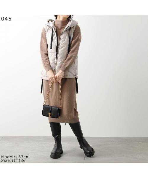 MAX MARA THE CUBE ベスト GREENGO フード付き MARA THE CUBE ベスト GREENGO ショート丈 キューブ