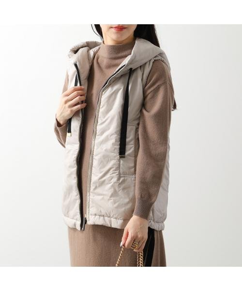 MAX MARA THE CUBE ベスト GREENGO フード付き MARA THE CUBE ベスト GREENGO ショート丈 キューブ