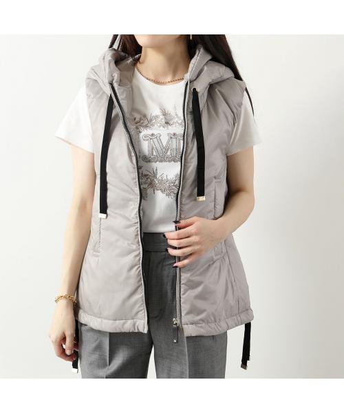 MAX MARA THE CUBE ベスト GREENGO フード付き MARA THE CUBE ベスト GREENGO ショート丈 キューブ