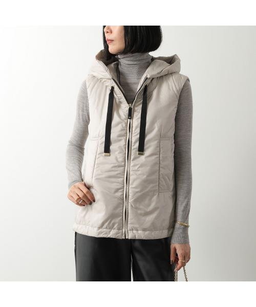 MAX MARA THE CUBE ベスト GREENGO フード付き MARA THE CUBE ベスト GREENGO ショート丈 キューブ