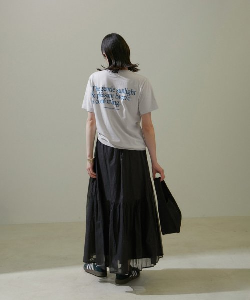 サロン　アダム　エ　ロペ(サロン　アダム　エ　ロペ)/【Americana for SALON】別注CLUBロゴTシャツ【WEB限定カラー】/img04