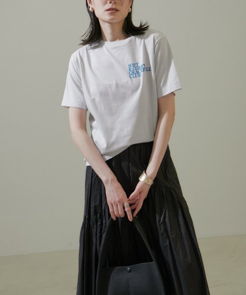 サロン　アダム　エ　ロペ(サロン　アダム　エ　ロペ)/【Americana for SALON】別注CLUBロゴTシャツ【WEB限定カラー】/img13