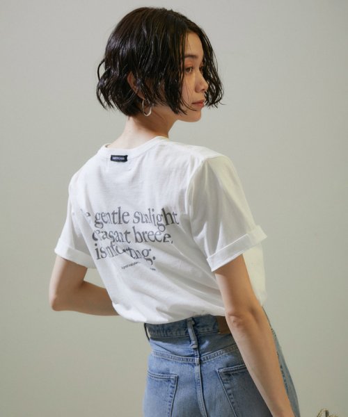 サロン　アダム　エ　ロペ(サロン　アダム　エ　ロペ)/【Americana for SALON】別注CLUBロゴTシャツ/img18