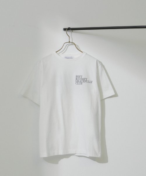 サロン　アダム　エ　ロペ(サロン　アダム　エ　ロペ)/【Americana for SALON】別注CLUBロゴTシャツ/img22