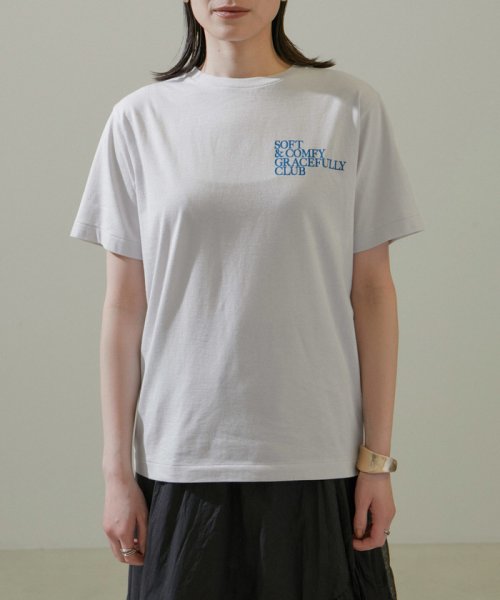 サロン　アダム　エ　ロペ(サロン　アダム　エ　ロペ)/【Americana for SALON】別注CLUBロゴTシャツ/img24