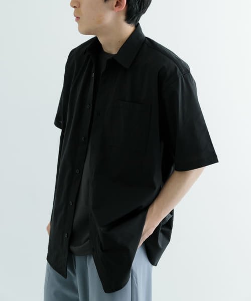 ITEMS URBANRESEARCH(アイテムズアーバンリサーチ（メンズ）)/吸水速乾 ドットメッシュ 半袖シャツ/img05