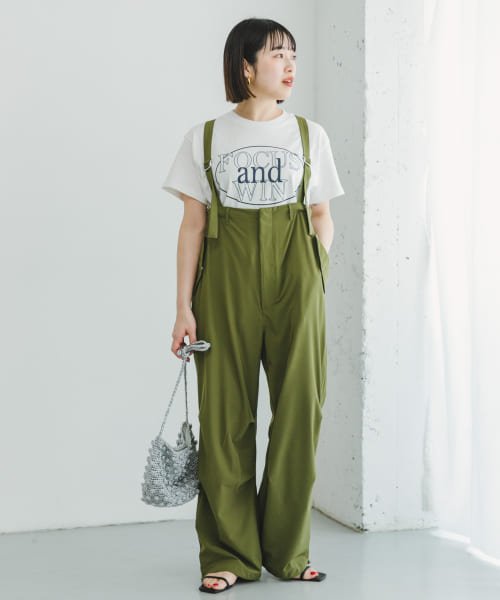 ITEMS URBANRESEARCH(アイテムズ アーバンリサーチ（レディース）)/ストレッチ2WAYサロペット/img07