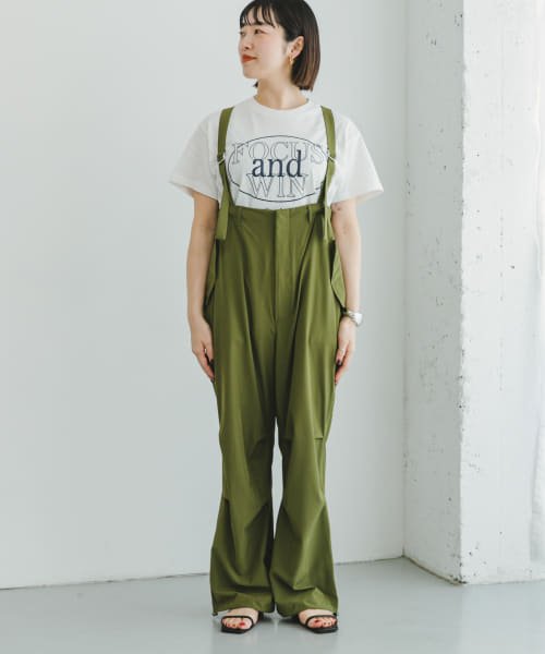 ITEMS URBANRESEARCH(アイテムズ アーバンリサーチ（レディース）)/ストレッチ2WAYサロペット/img15