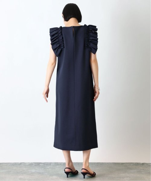 【Room no.8 BLACK/ルームエイトブラック】Camellia Frill /S ドレス VERMEIL par Room no