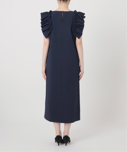 【Room no.8 BLACK/ルームエイトブラック】Camellia Frill /S ドレス VERMEIL par Room no