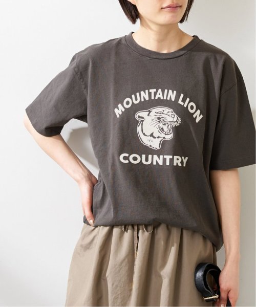 journal standard  L'essage (ジャーナルスタンダード　レサージュ)/《別注》【MIXTA/ミクスタ】MOUNTAIN LION CREW T－SHIRTS：Tシャツ/img06