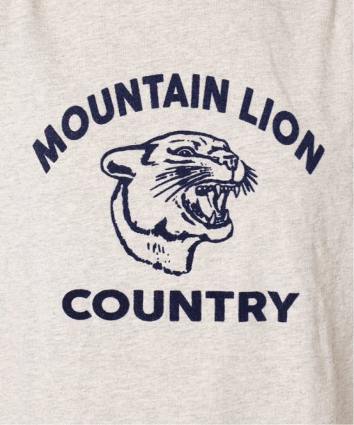 journal standard  L'essage (ジャーナルスタンダード　レサージュ)/《別注》【MIXTA/ミクスタ】MOUNTAIN LION CREW T－SHIRTS：Tシャツ/img29