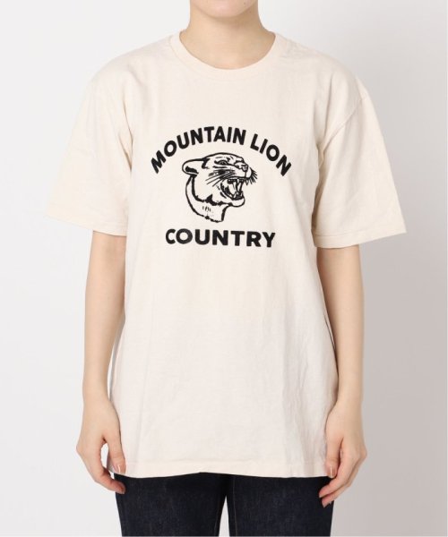 journal standard  L'essage (ジャーナルスタンダード　レサージュ)/《予約》《別注》【MIXTA/ミクスタ】MOUNTAIN LION CREW T－SHIRTS：Tシャツ/img31