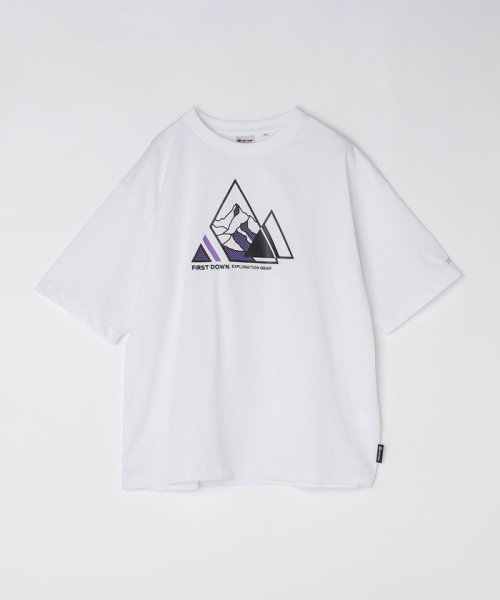 SHIPS Colors  MEN(シップスカラーズ　メン)/【SHIPS Colors別注】FIRST DOWN:プリント TEE/img01