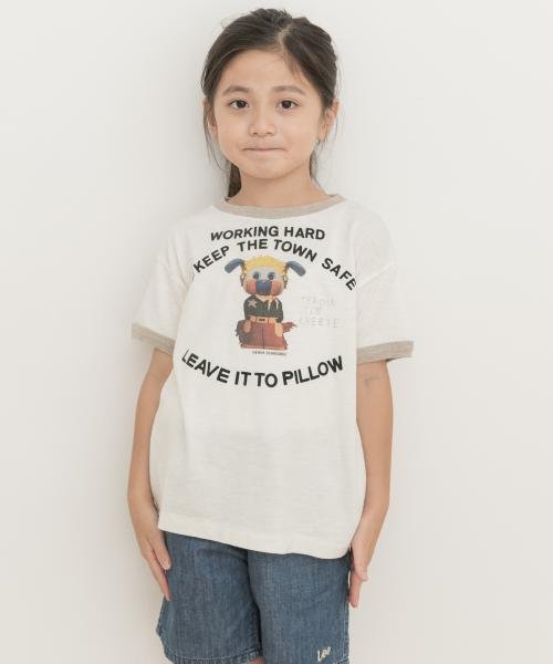 URBAN RESEARCH DOORS（Kids）(アーバンリサーチドアーズ（キッズ）)/DENIM DUNGAREE　テンジク LIFE Tシャツ(KIDS)(110－120cm)/img01
