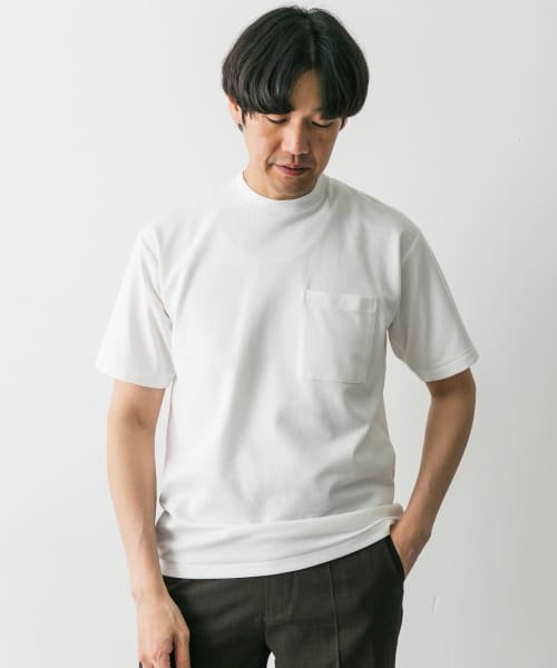 URBAN RESEARCH DOORS(アーバンリサーチドアーズ)/『Sサイズ/WEB限定』『イージーケア』ポンチポケットショートスリーブTシャツ/img03