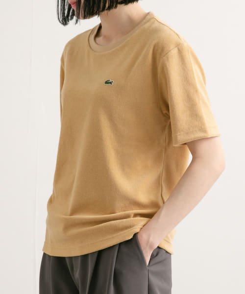 URBAN RESEARCH DOORS(アーバンリサーチドアーズ)/『別注』LACOSTE×DOORS　パイルクルーネックTシャツ/img02