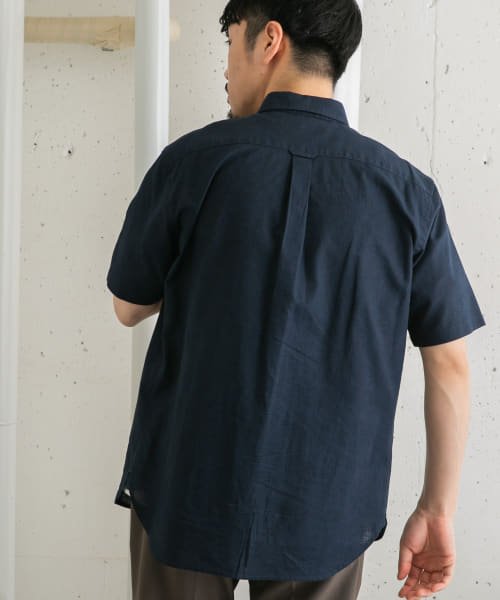 URBAN RESEARCH ROSSO(URBAN　RESEARCH　ROSSO（MEN）)/『XLサイズあり』リネンレギュラーカラー半袖シャツ/img49