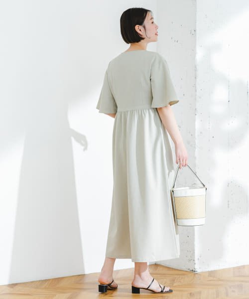 URBAN RESEARCH ROSSO(URBAN　RESEARCH　ROSSO)/『UR TECH DRYLUXE』F by ROSSO　ウエストマークワンピース/img11