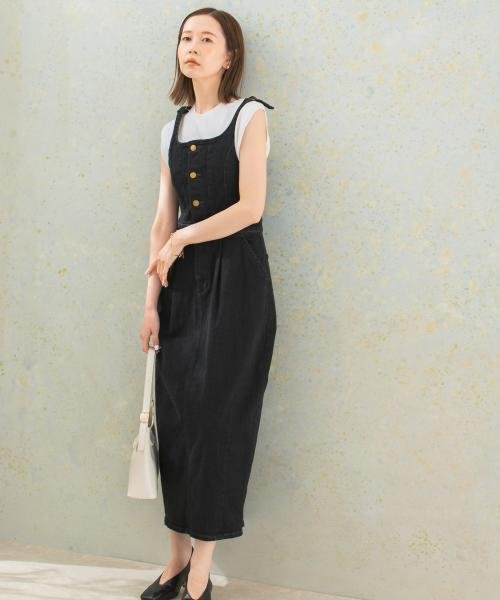 URBAN RESEARCH ROSSO(URBAN　RESEARCH　ROSSO)/『別注』Lee×ROSSO　BALOON DENIM DRESS/img01